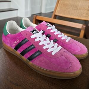 Adidas × Gucci Pink Gazelle Sneakers Size 12 Mens